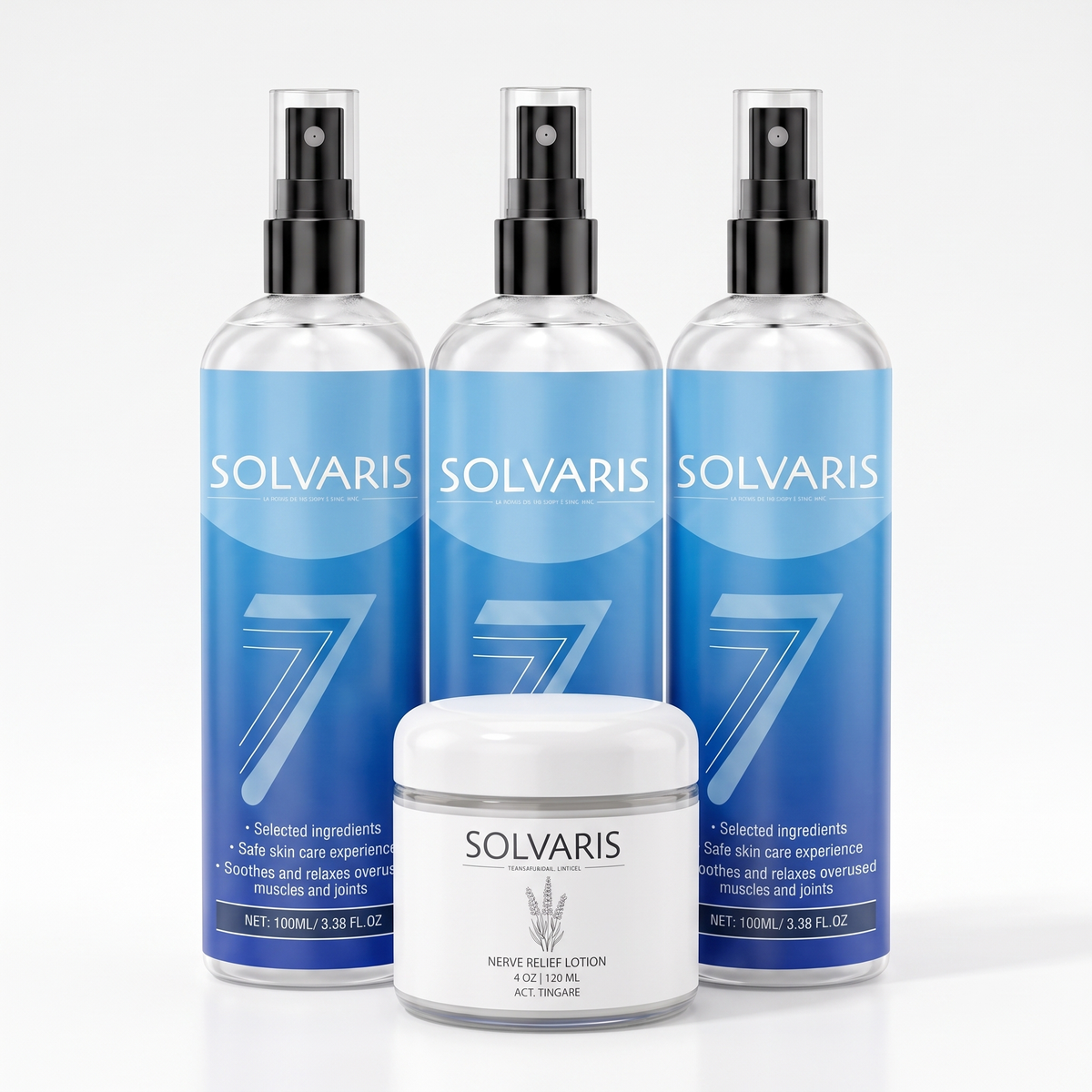3 Spray attivante pre-applicazione + Crema Solvaris in OMAGGIO!