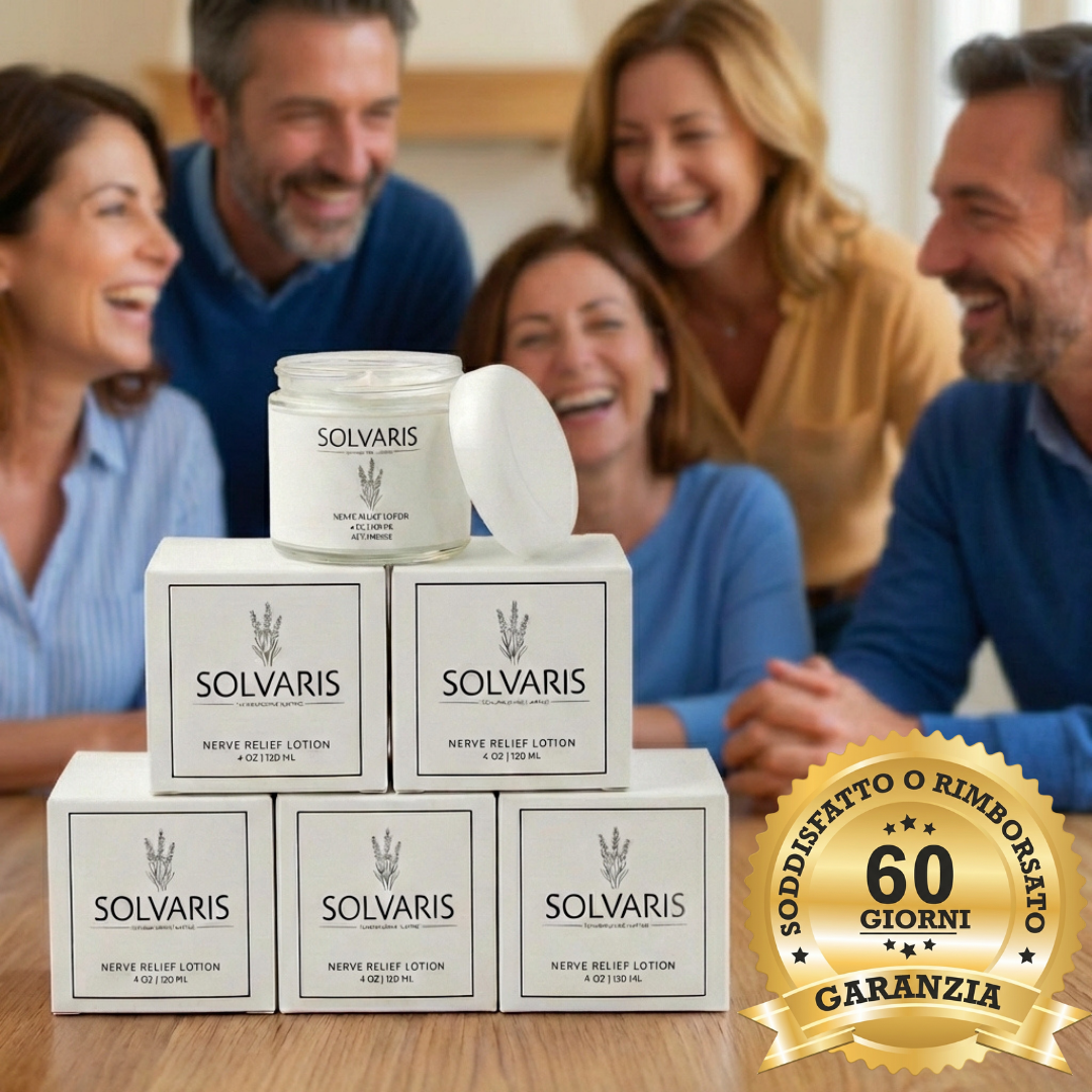 Solvaris: Liberati dai disagi a gambe e piedi. Riprenditi la tua vita.