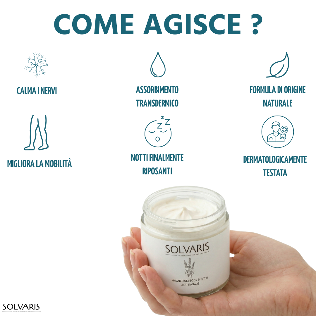 Solvaris — Finalmente sollievo immediato da bruciore, formicolio e scosse dalla prima sera.